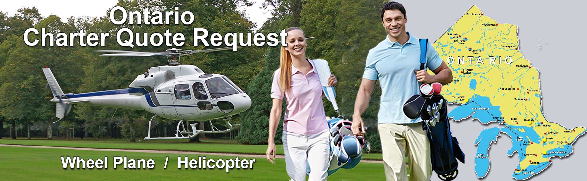 Ontario Air charter Flights